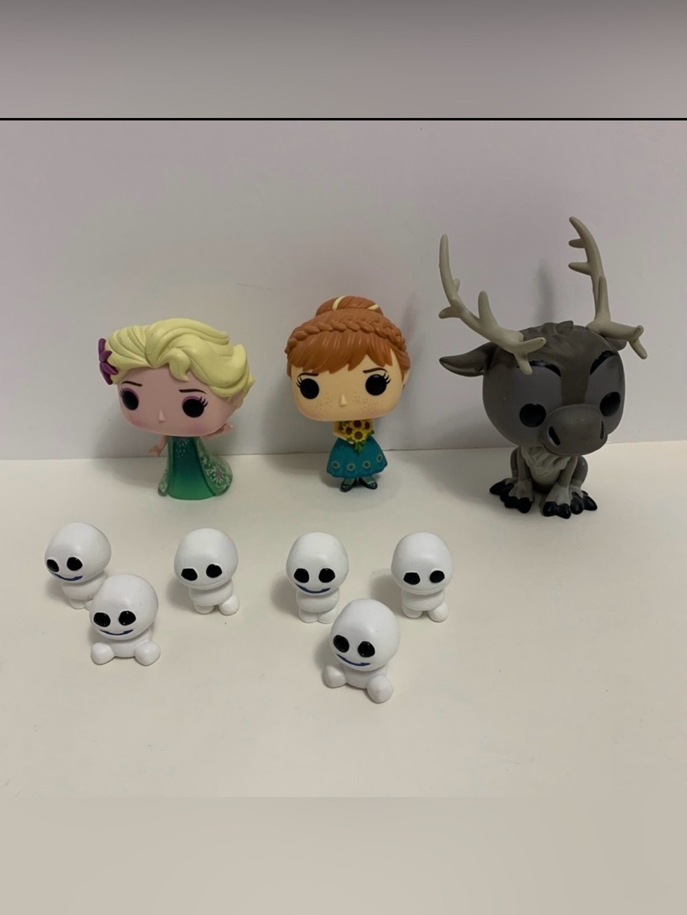 FUNKO POPS FROZEN disney lot Anna Elsa Sven and Snowgies dolls princess toys